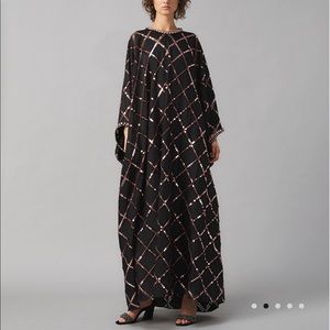 Tory Burch sequin caftan dress. Size medium/large